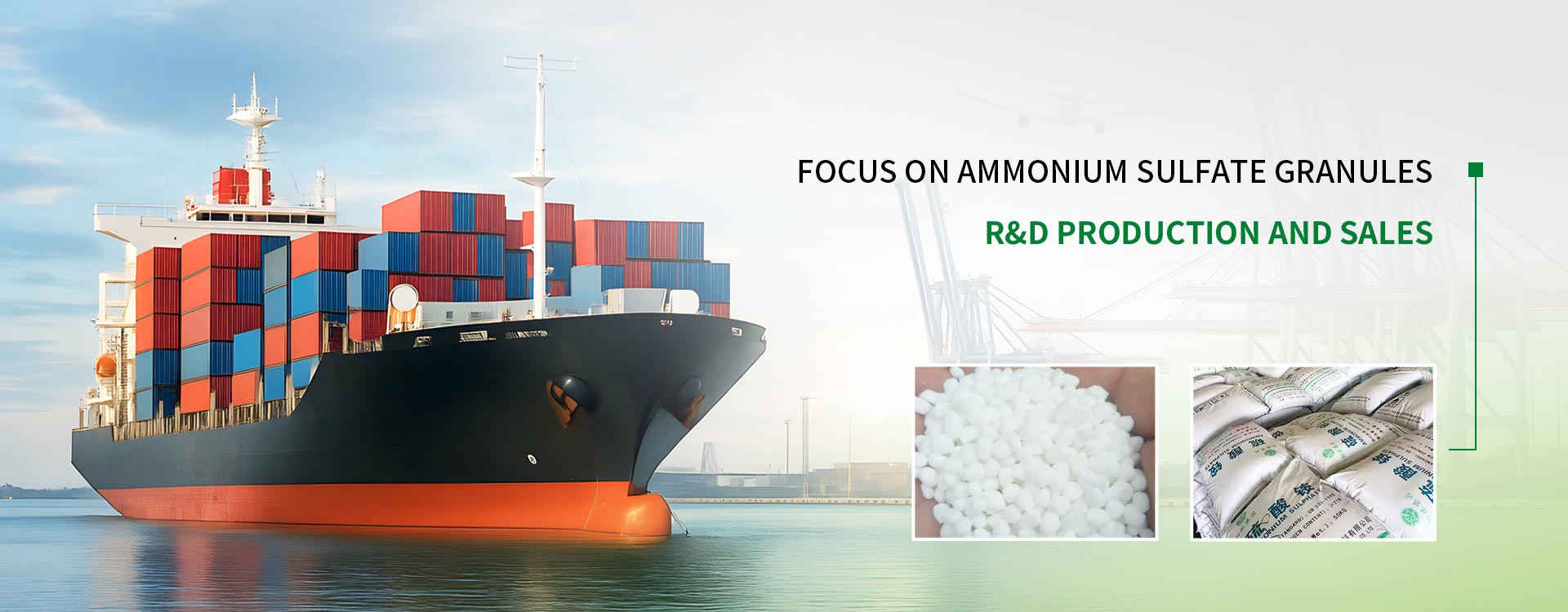 Tập trung vào R&D Sản xuất và Kinh doanh Hạt Ammonium Sulfate